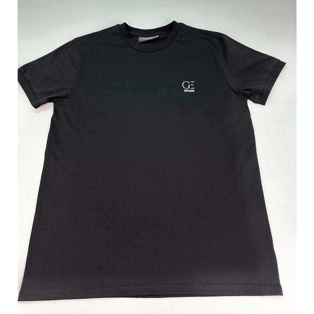 NWT ICON MANN God Engineering Cross Black Tee Size XL Faith Based Streetwear - Picture 4 of 10
